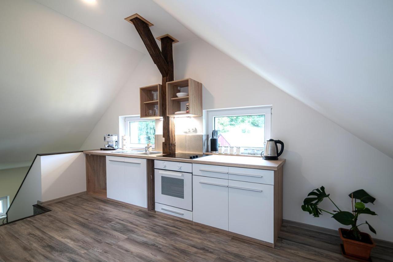 Apartman Janov Janov nad Nisou Esterno foto